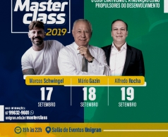 Participe do MasterClass 2019 da Unigran: assista as palestras no Polo Aupex de Itajaí