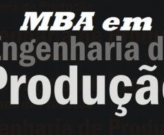 Faça o diferencial. Matricule-se no MBA em Engenharia de Produção