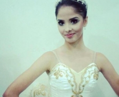 Bailarina patrocinada pela Aupex embarca para concurso de dança na Rússia