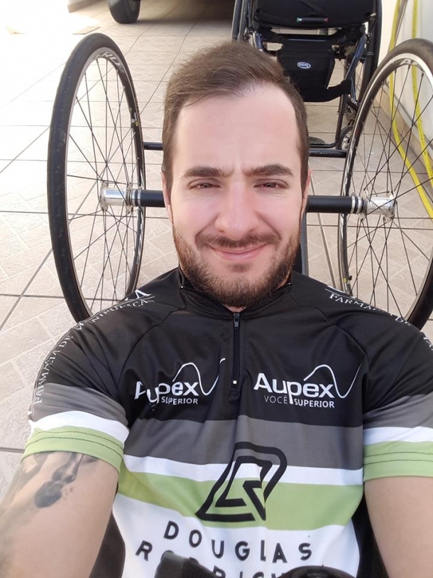 Para-atleta patrocinado pela Aupex conquista duplo pódio na Copa de Paraciclismo