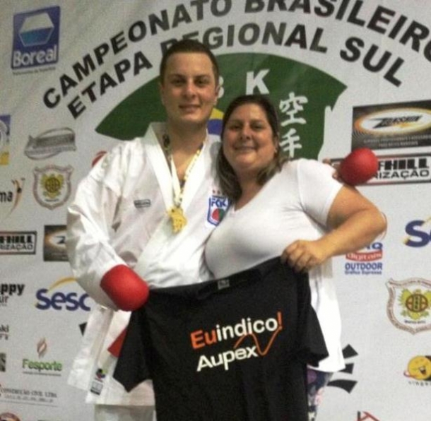 Estudante da Aupex vence mais um campeonato de Karatê