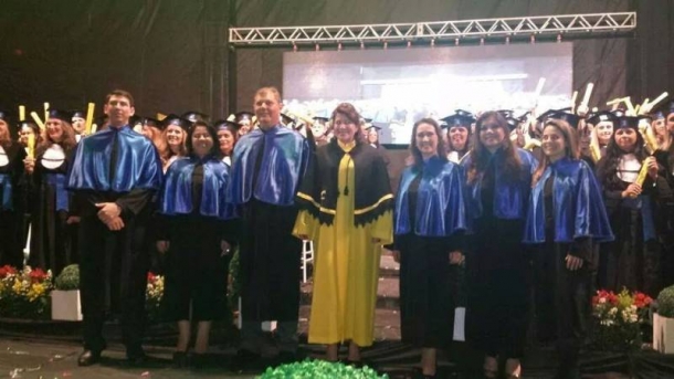 Administração, Contabilidade e Pedagogia celebraram formatura no sábado (6/9)