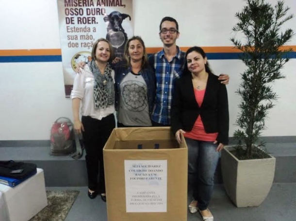 Alunos de Ciências Biológicas promovem campanha para ajudar ONG Abrigo Animal