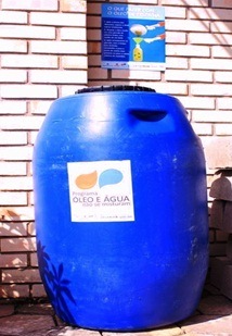 Aupex agora tem ponto de coleta de óleo de cozinha