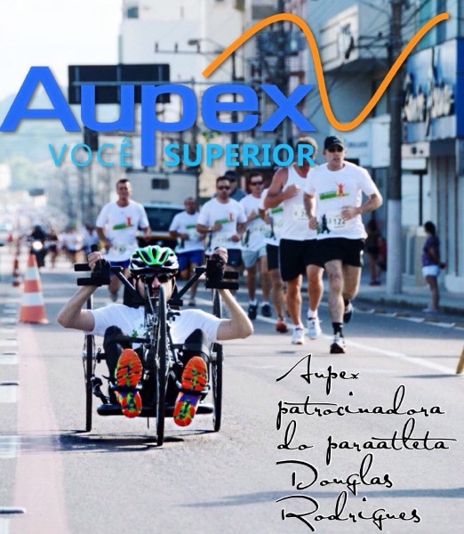 Para-atleta patrocinado pela Aupex conta sua emocionante trajetória de vida